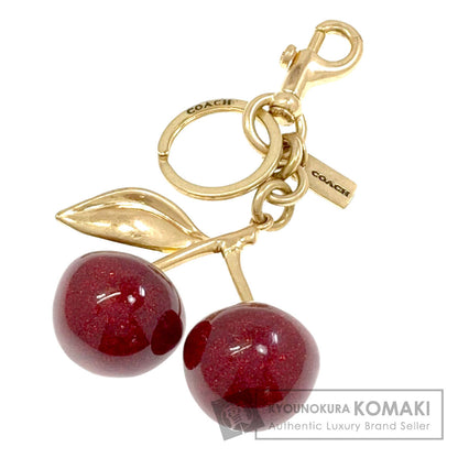 COACH Cherry key ring Metal ResinLadies [Used]