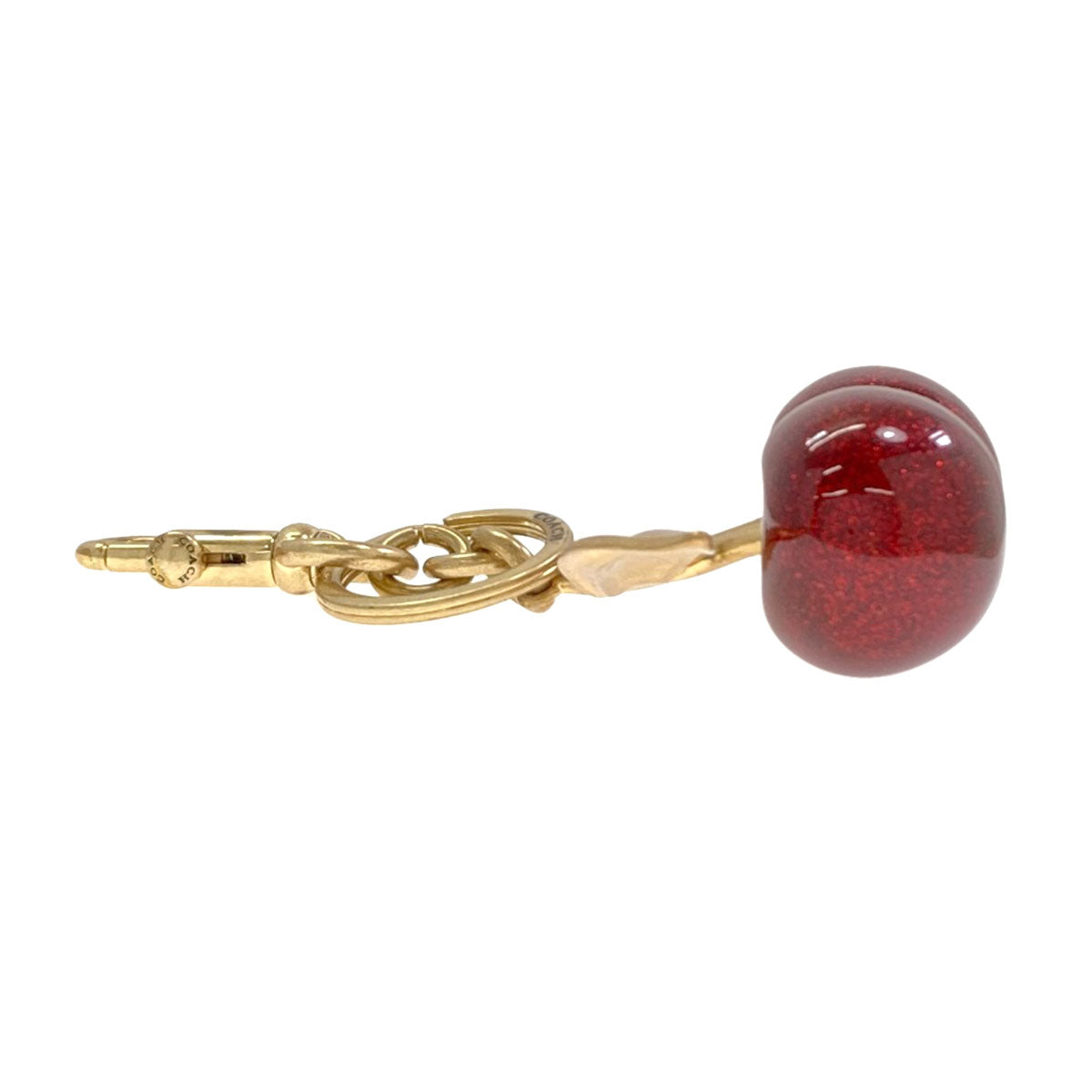 COACH Cherry key ring Metal ResinLadies [Used]