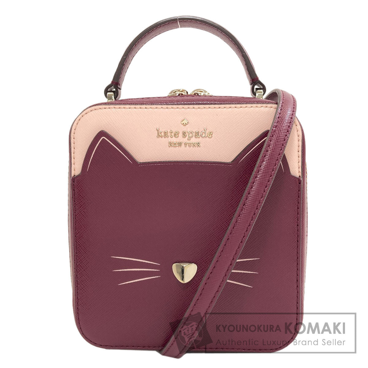 kate spade Miao Daisy Crossbody 2WAY Handbag Leather Ladies [Used]
