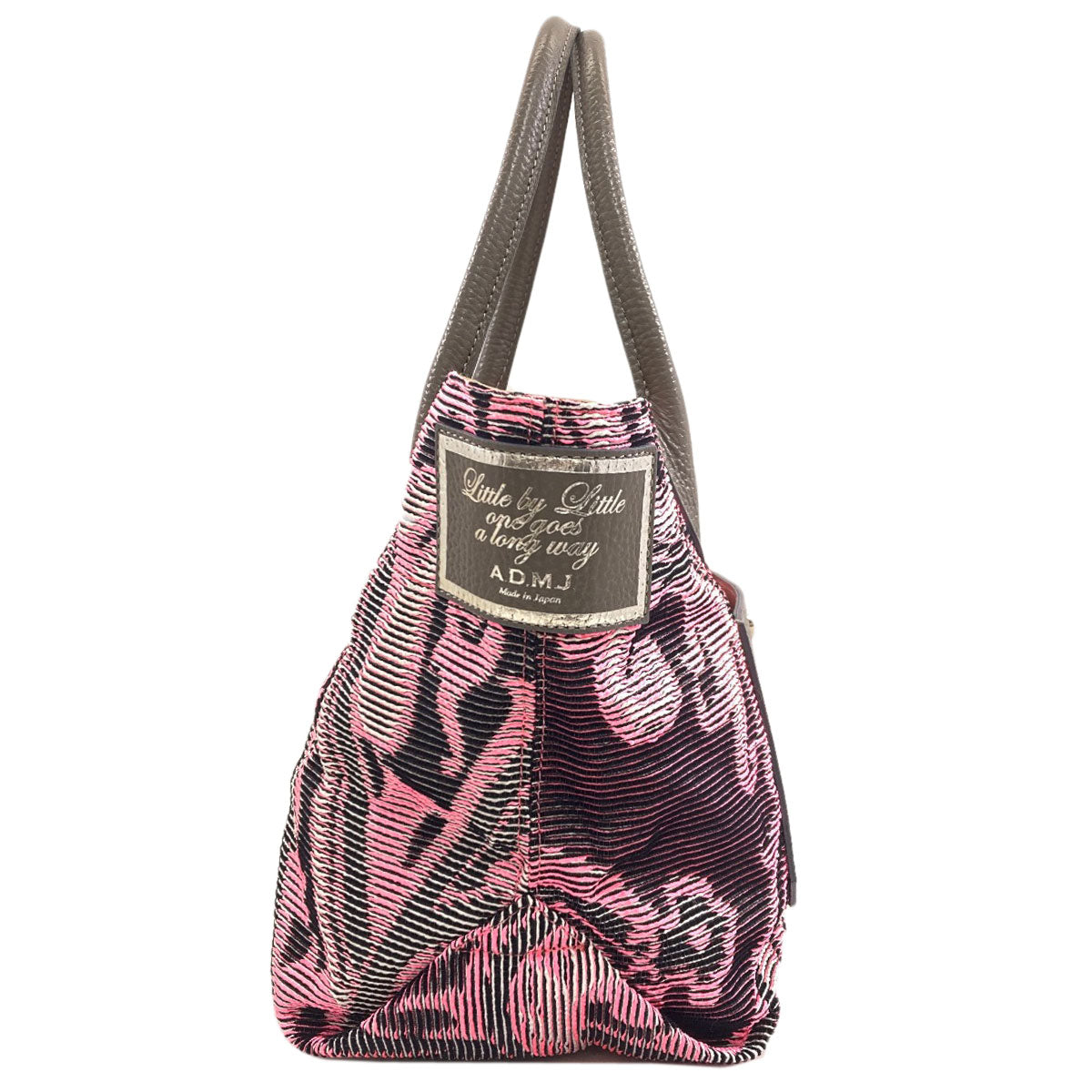 ADMJ Paisley pattern Handbag Nylon Ladies [Used]