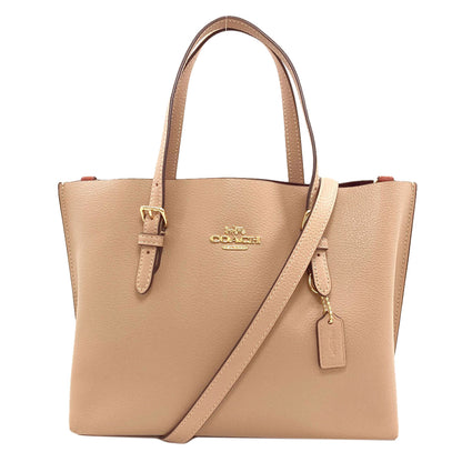 COACH C4084 Molly Tote 25 2WAY Handbag Leather Ladies [Used]