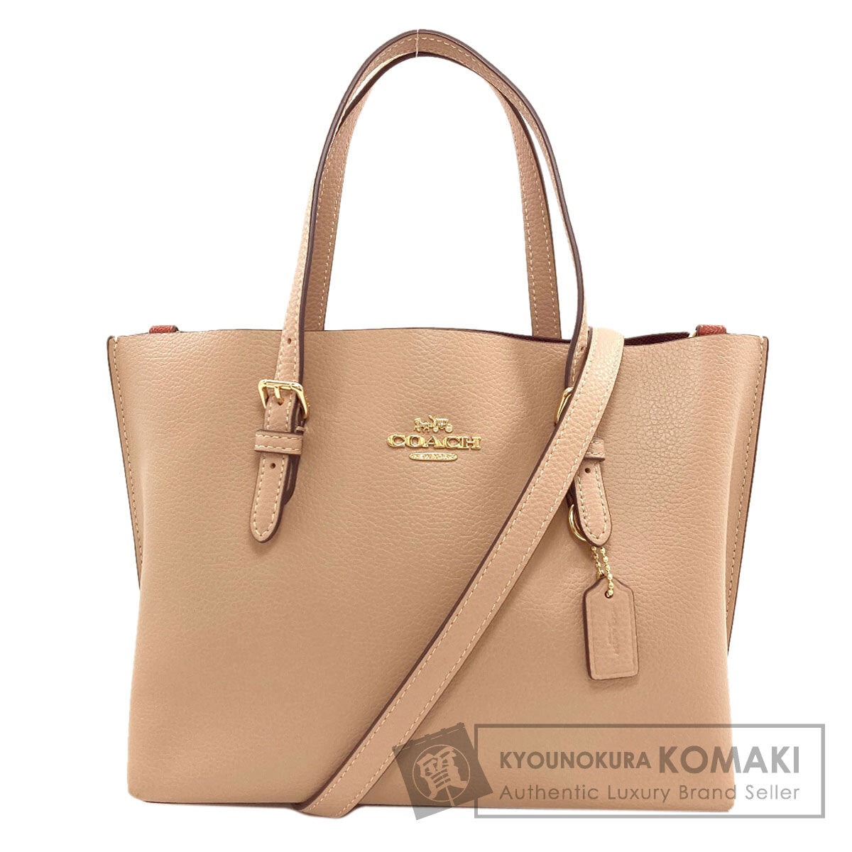 COACH C4084 Molly Tote 25 2WAY Handbag Leather Ladies [Used]