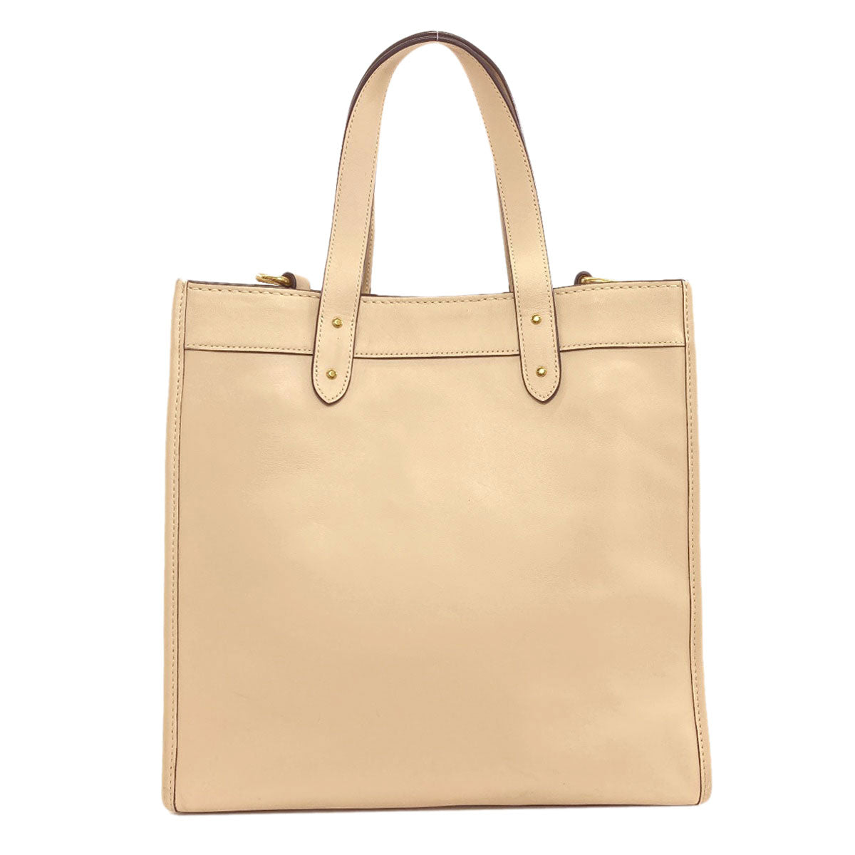 COACH CG597 Lexi Space Print 2-Way Tote Bag Leather Ladies [Used]