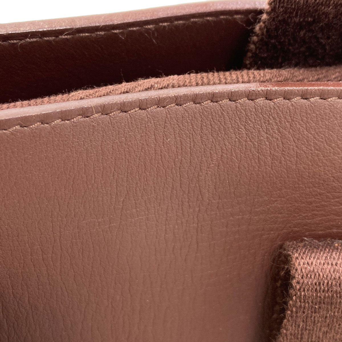 HERMES Valparaiso PM SilverHardware Handbag Canvas Ladies [Used]