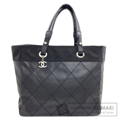 CHANEL Paris Biarritz SilverHardware Tote Bag Coating canvas Ladies [Used]