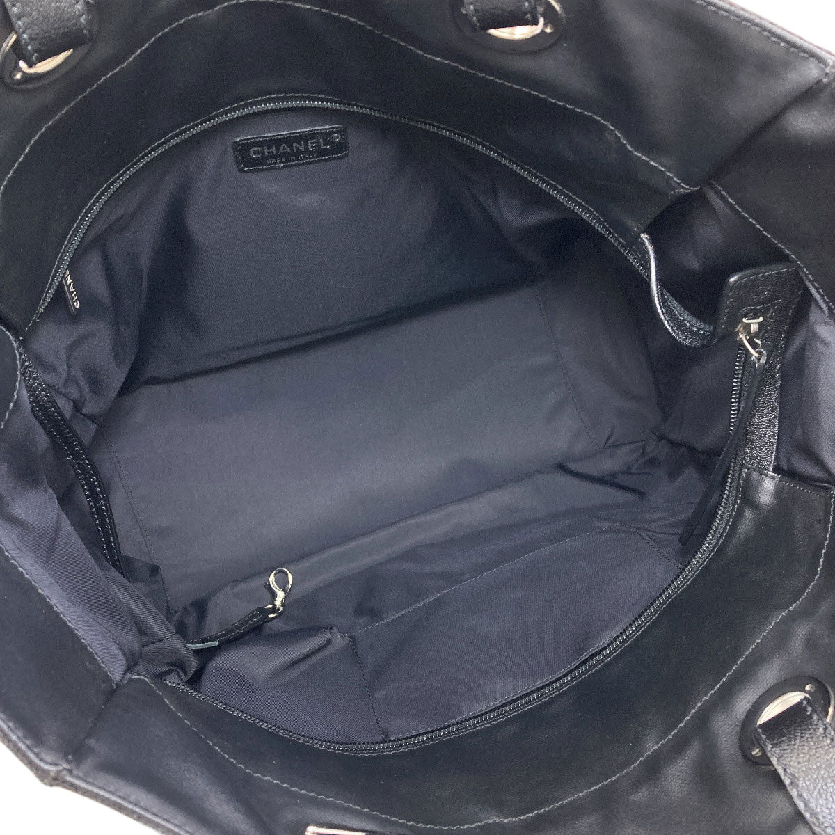 CHANEL Paris Biarritz SilverHardware Tote Bag Coating canvas Ladies [Used]