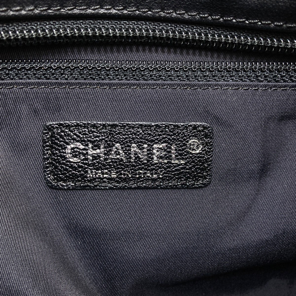 CHANEL Paris Biarritz SilverHardware Tote Bag Coating canvas Ladies [Used]
