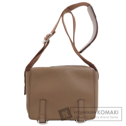 LOEWE Long Shoulder Military Messenger Shoulder Bag Calf Ladies [Used]