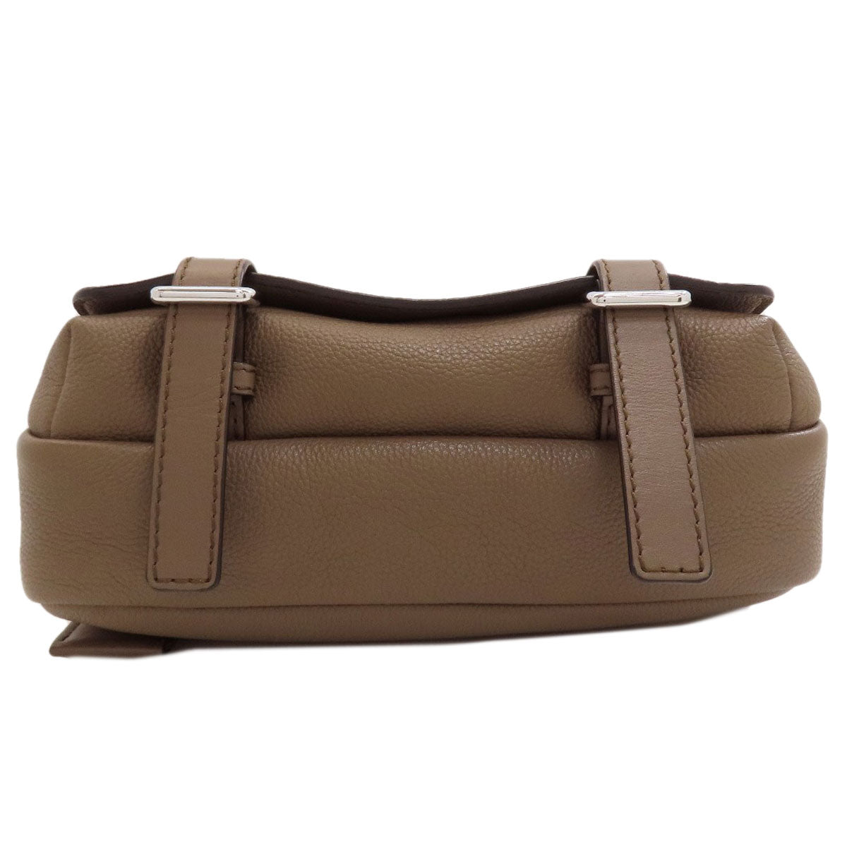 LOEWE Long Shoulder Military Messenger Shoulder Bag Calf Ladies [Used]