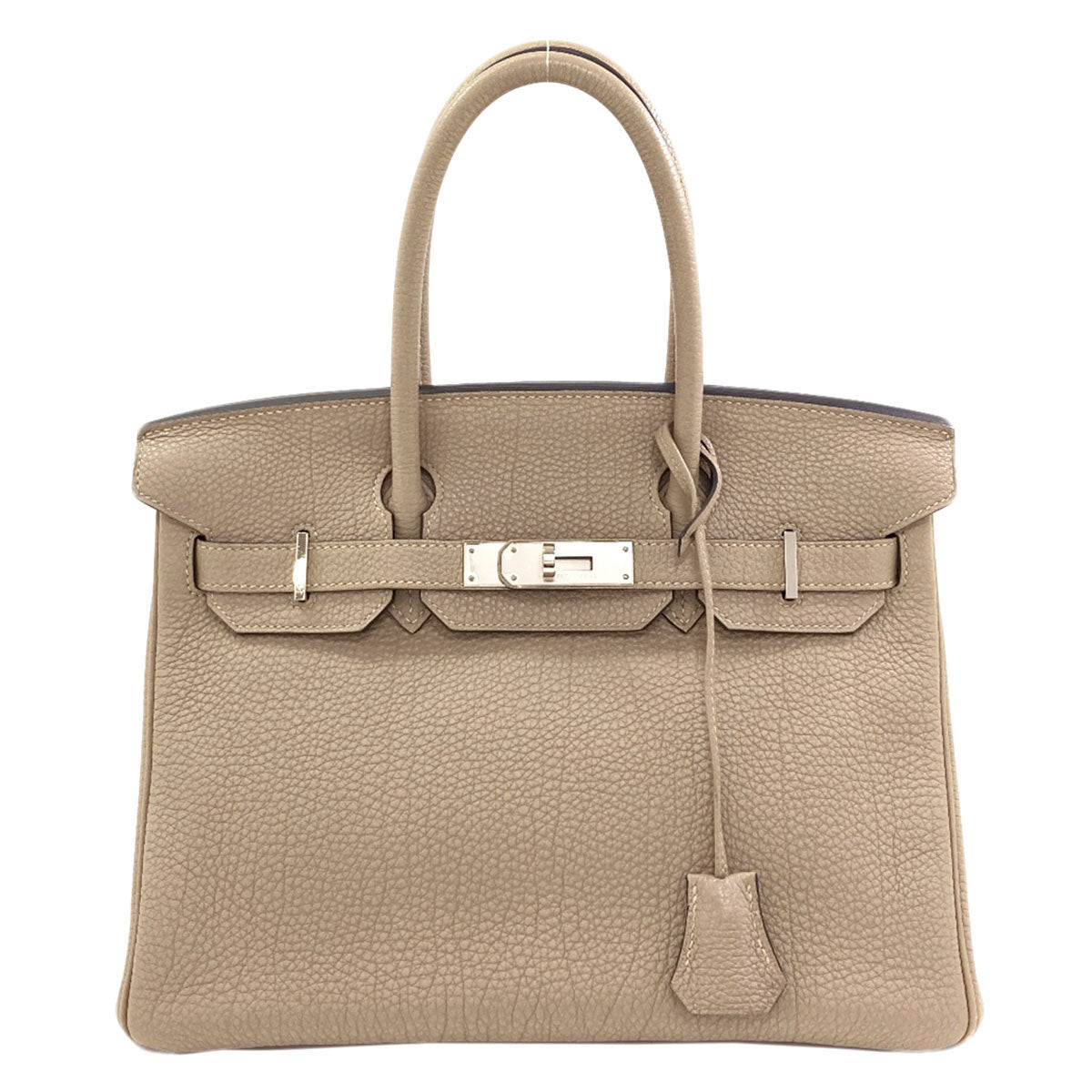 HERMES Birkin 30 SilverHardware Handbag Togo Ladies [Used]