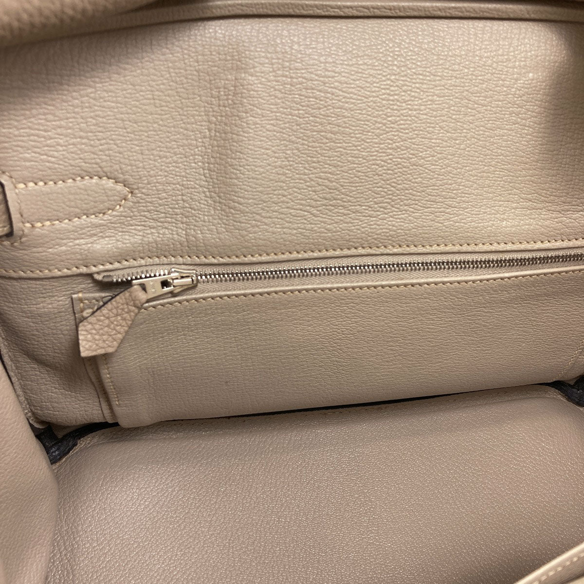 HERMES Birkin 30 SilverHardware Handbag Togo Ladies [Used]