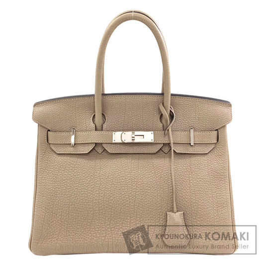 HERMES Birkin 30 SilverHardware Handbag Togo Ladies [Used]