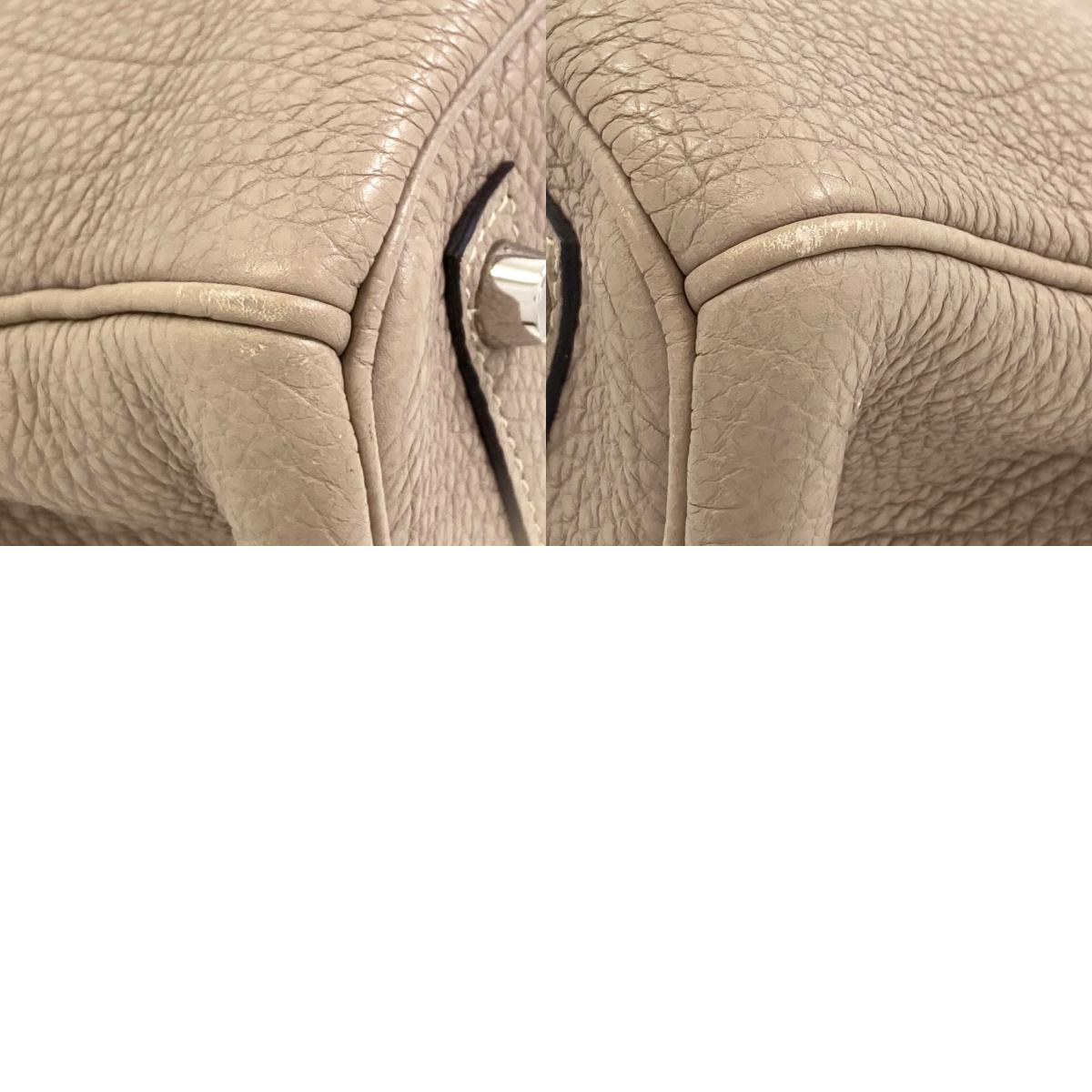 HERMES Birkin 30 SilverHardware Handbag Togo Ladies [Used]