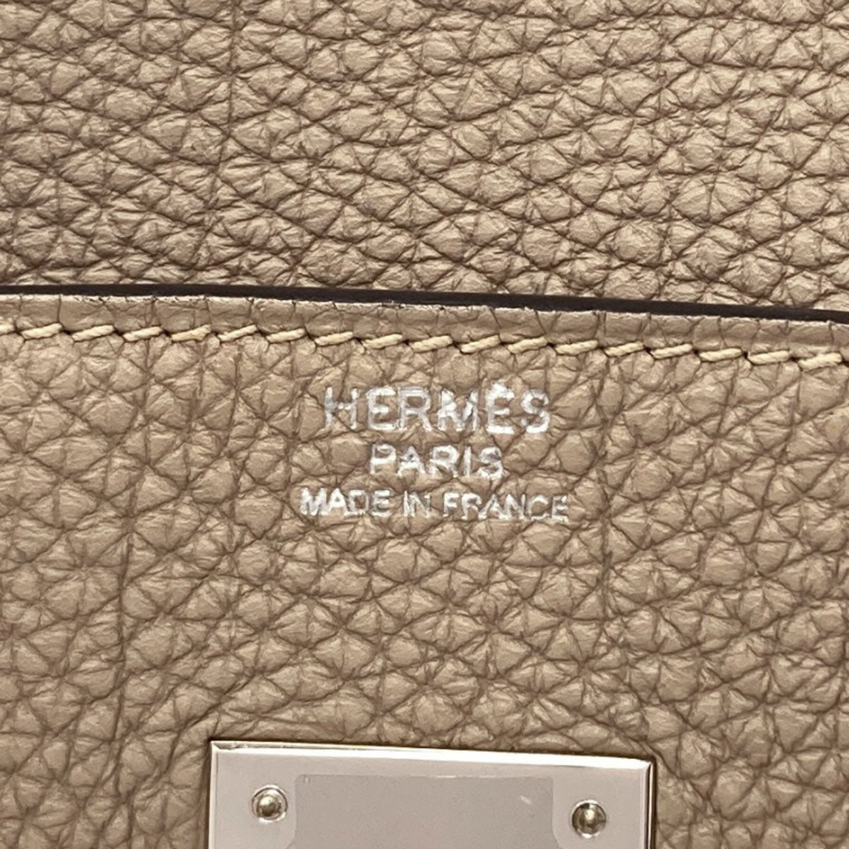 HERMES Birkin 30 SilverHardware Handbag Togo Ladies [Used]