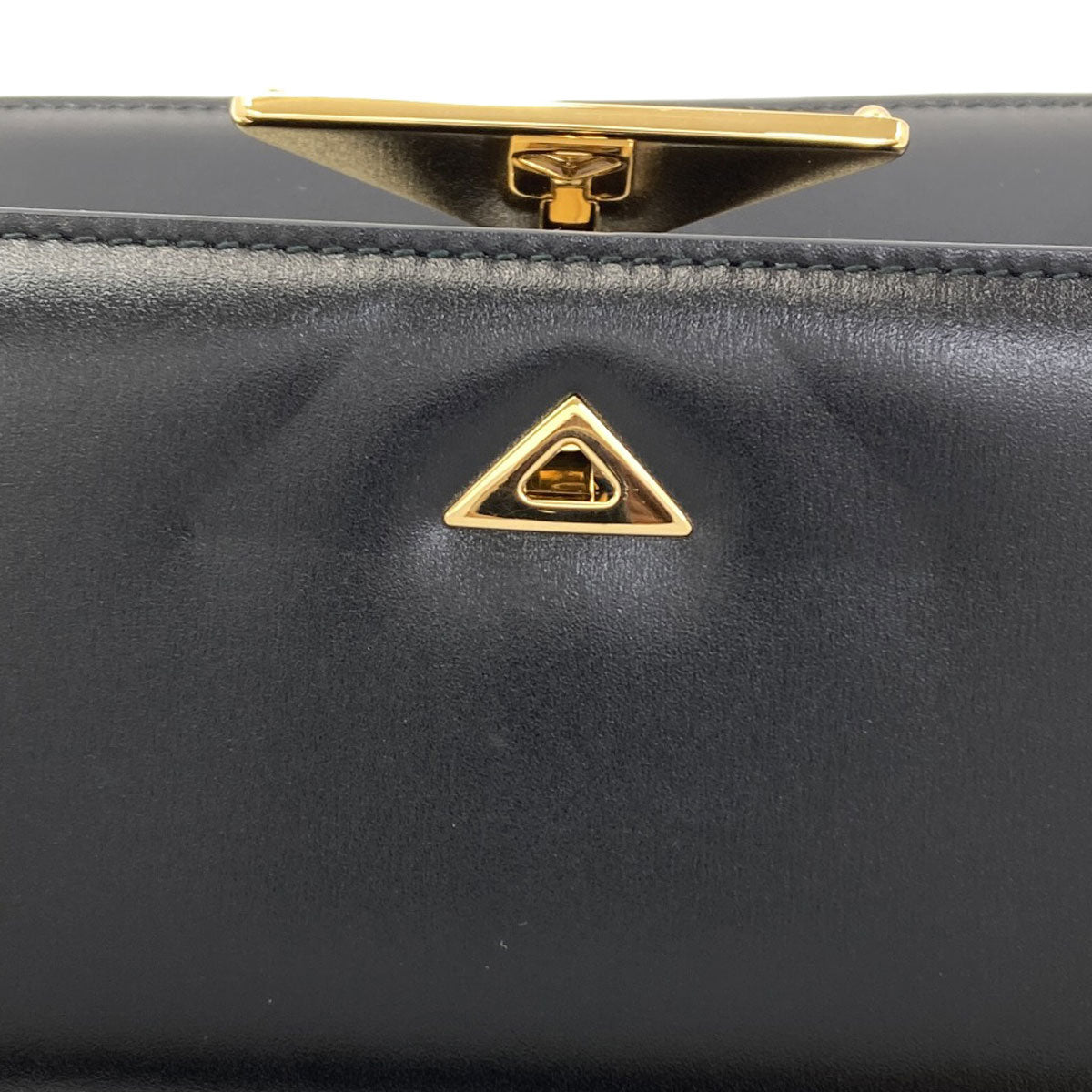PRADA 1BD340 Logo Hardware Shoulder Bag Calf Ladies [Used]
