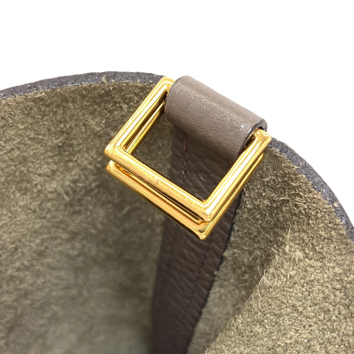 HERMES Picotin Lock MM GoldHardware Handbag Taurillon Clemence Ladies [Used]