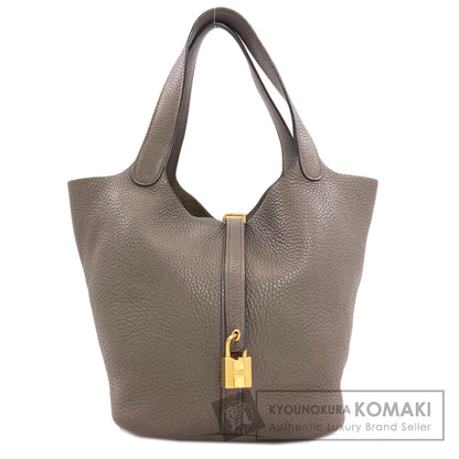 HERMES Picotin Lock MM GoldHardware Handbag Taurillon Clemence Ladies [Used]