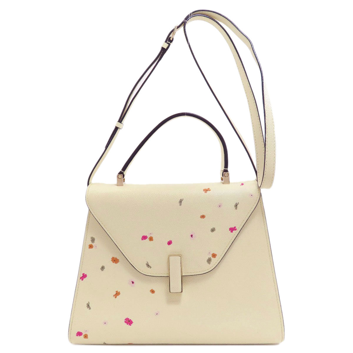 Valextra Iside Medium 2WAY Handbag Calf Ladies [Used]