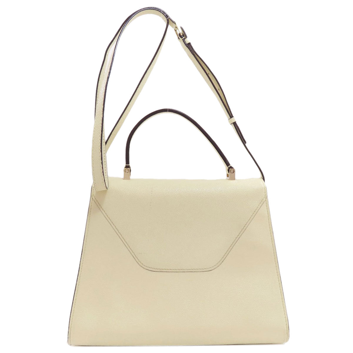 Valextra Iside Medium 2WAY Handbag Calf Ladies [Used]