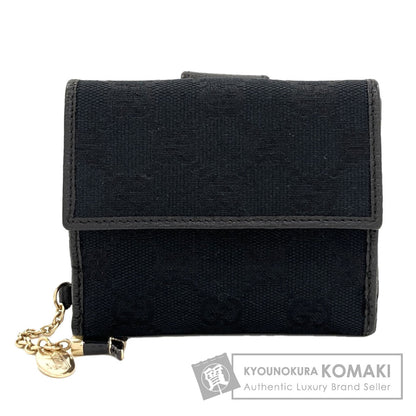 GUCCI 154183 GG canvas Bifold Wallet with Coin Pocket Canvas Ladies [Used]