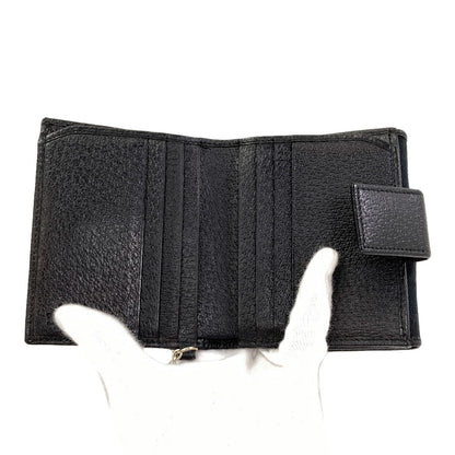 GUCCI 154183 GG canvas Bifold Wallet with Coin Pocket Canvas Ladies [Used]