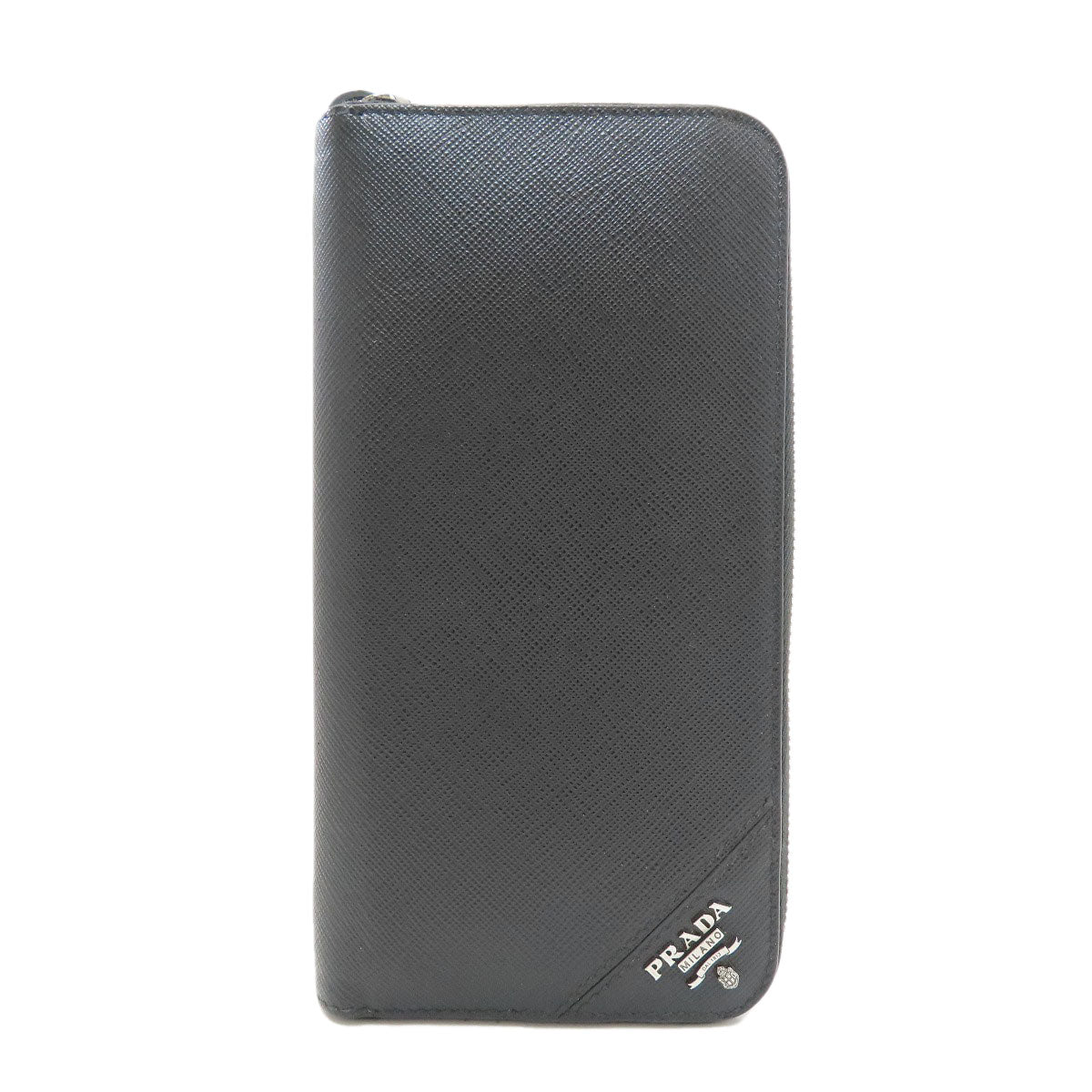 PRADA 2ML317 logo Long wallet (with coin pocket) Leather Ladies [Used]