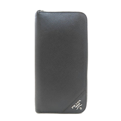 PRADA 2ML317 logo Long wallet (with coin pocket) Leather Ladies [Used]