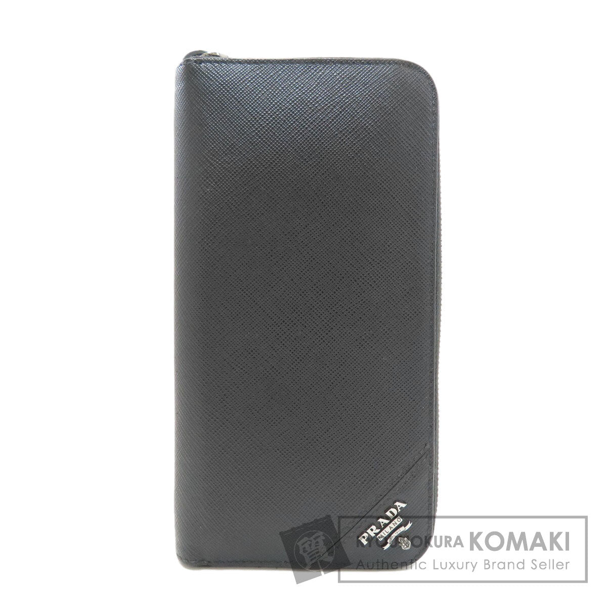PRADA 2ML317 logo Long wallet (with coin pocket) Leather Ladies [Used]