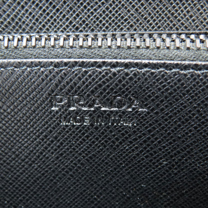PRADA 2ML317 logo Long wallet (with coin pocket) Leather Ladies [Used]