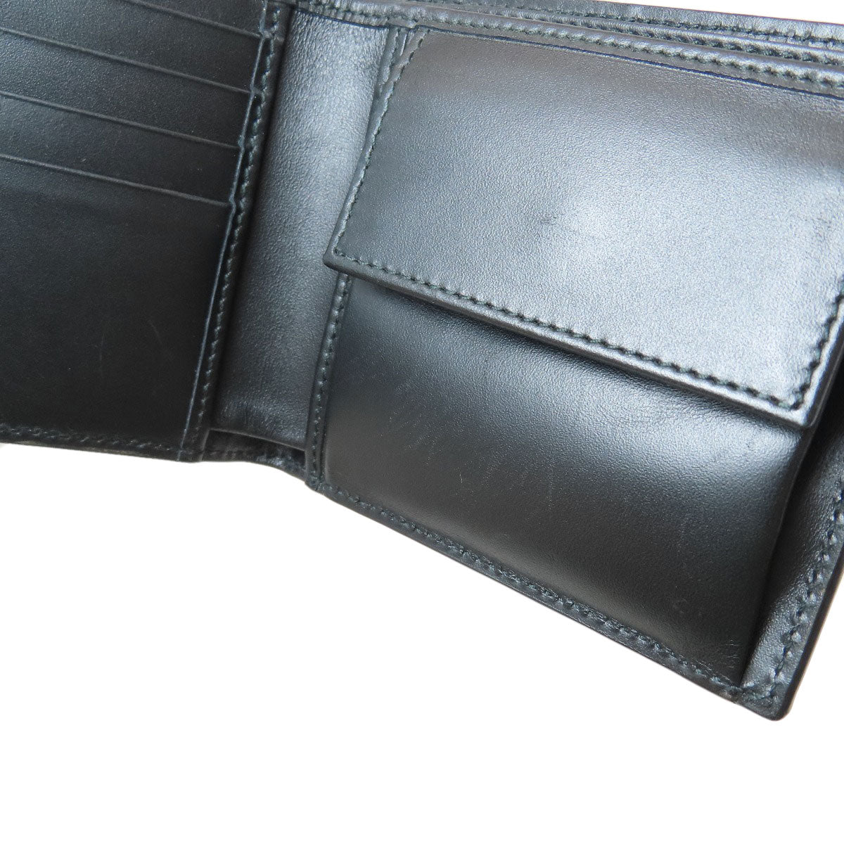 GUCCI 473922 GG signature guccissima Bifold Wallet with Coin Pocket Leather mens [Used]
