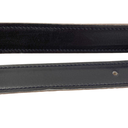 HERMES H-belt, reversible, SilverHardware belt Box calf Taurillon ClemenceLadies [Used]