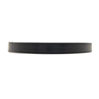 HERMES H-belt, reversible, SilverHardware belt Box calf Taurillon ClemenceLadies [Used]