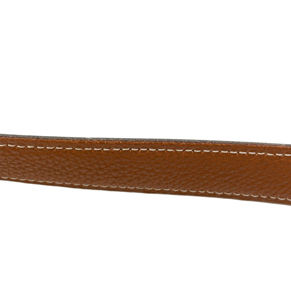 HERMES H-belt, reversible, SilverHardware belt Box calf Taurillon ClemenceLadies [Used]