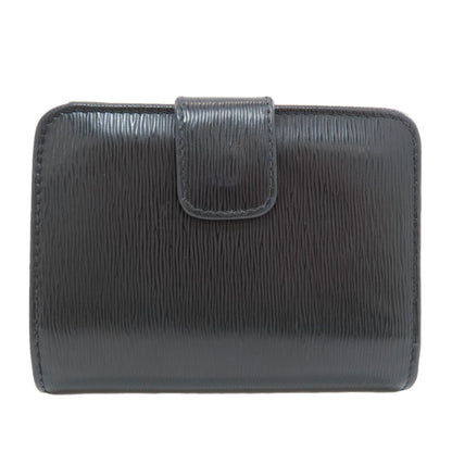PRADA logo Bifold Wallet with Coin Pocket Safiano Ladies [Used]