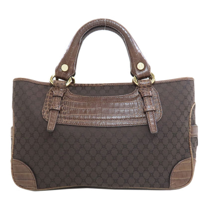 CELINE Boogie bag macadam pattern Handbag Canvas Ladies [Used]