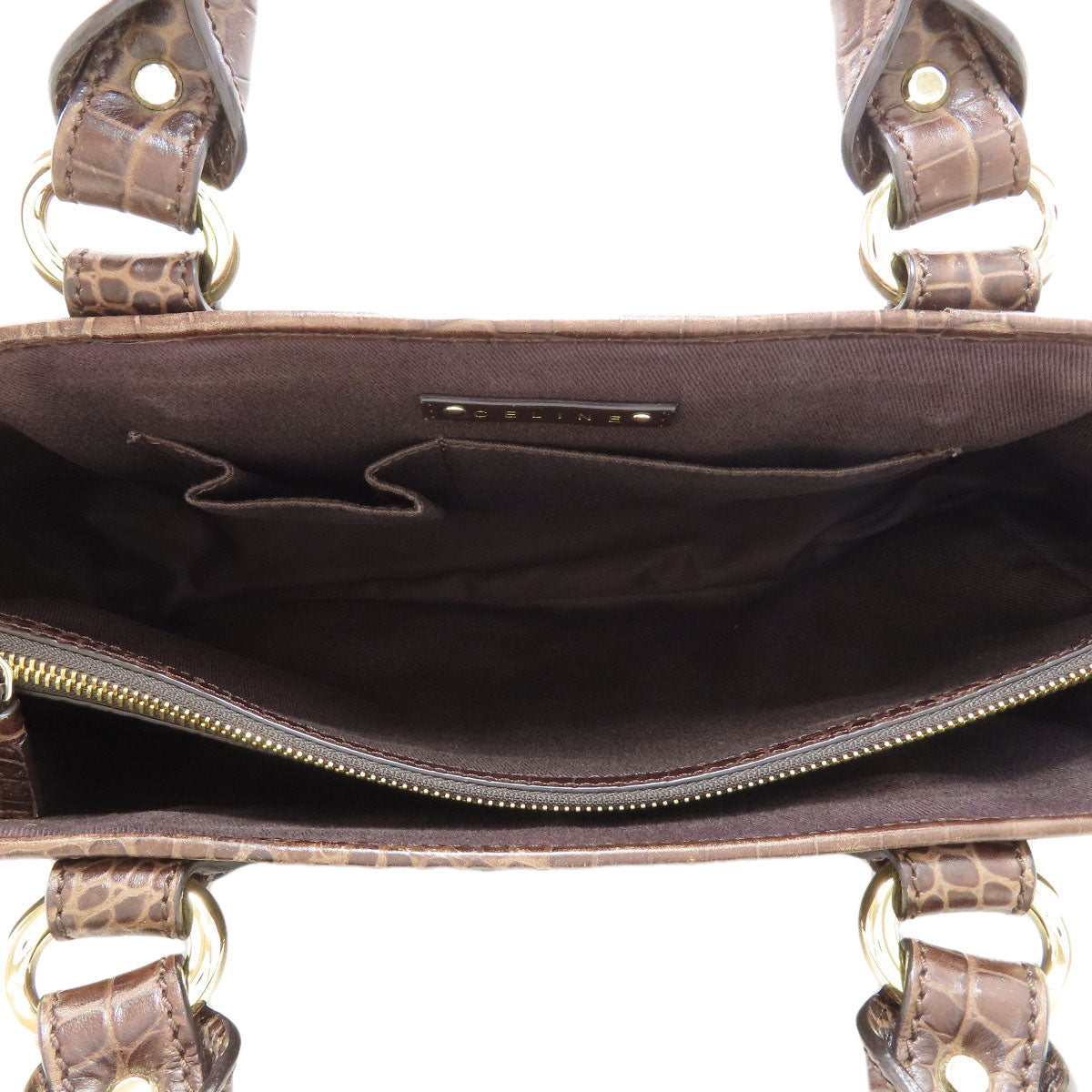 CELINE Boogie bag macadam pattern Handbag Canvas Ladies [Used]