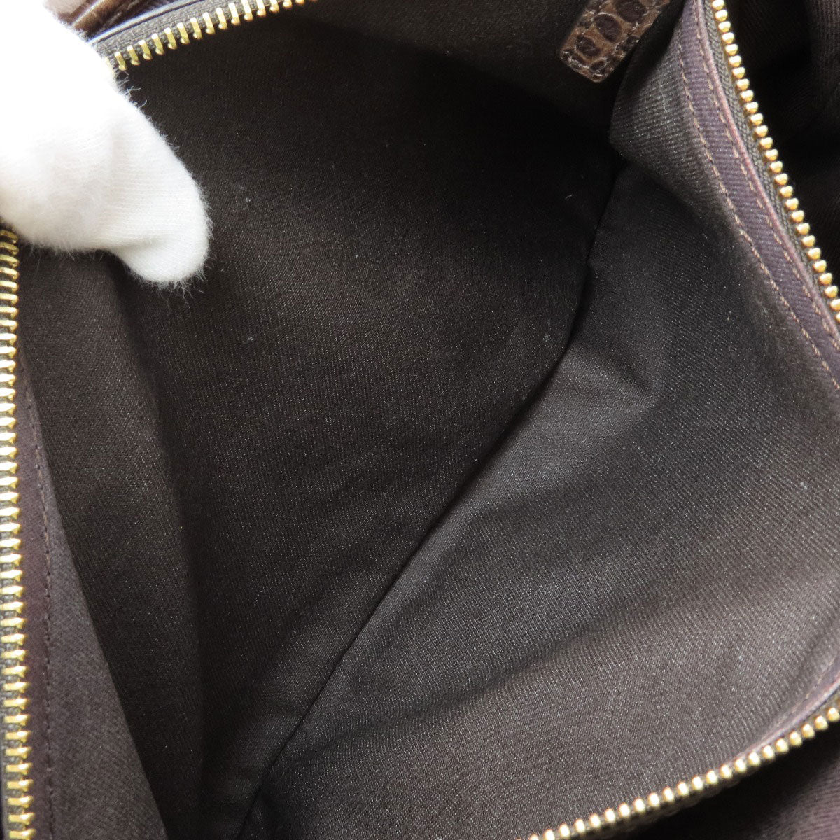 CELINE Boogie bag macadam pattern Handbag Canvas Ladies [Used]