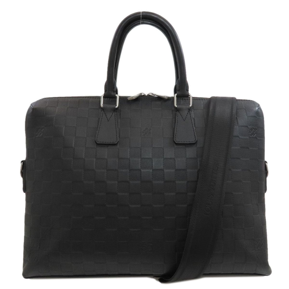LOUIS VUITTON N41248 PDJ Porte-Documents Handbag Damier Anfini Ladies [Used]