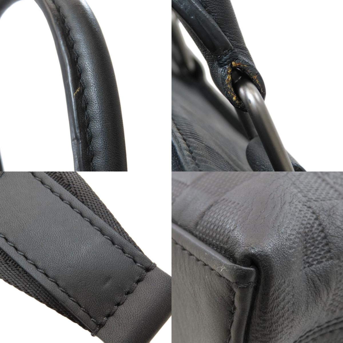 LOUIS VUITTON N41248 PDJ Porte-Documents Handbag Damier Anfini Ladies [Used]