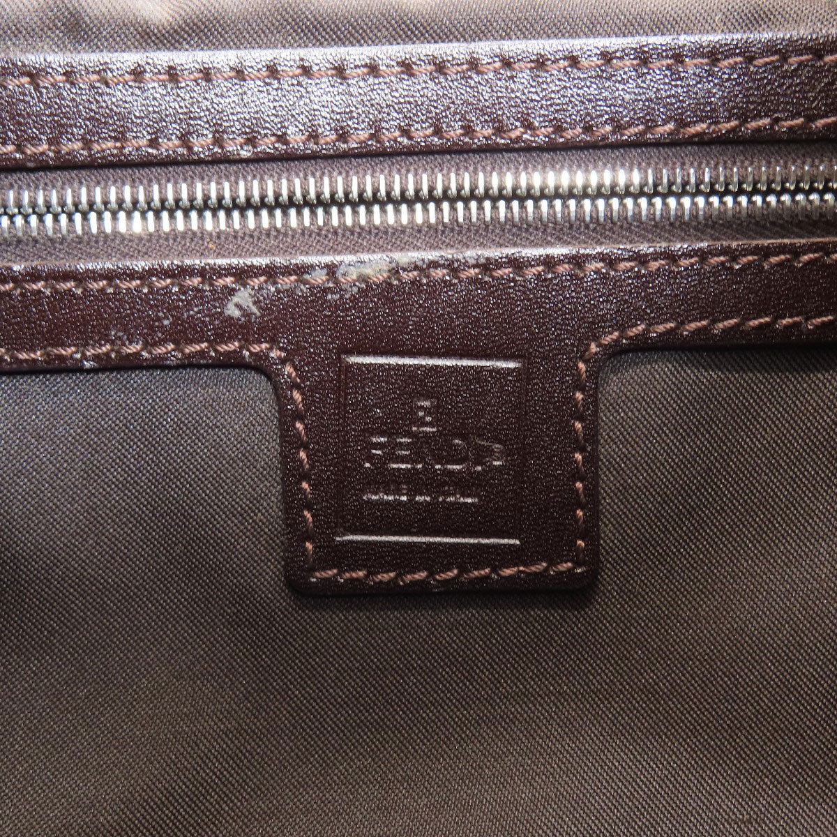 FENDI one belt zucca pattern Shoulder Bag Canvas Ladies [Used]