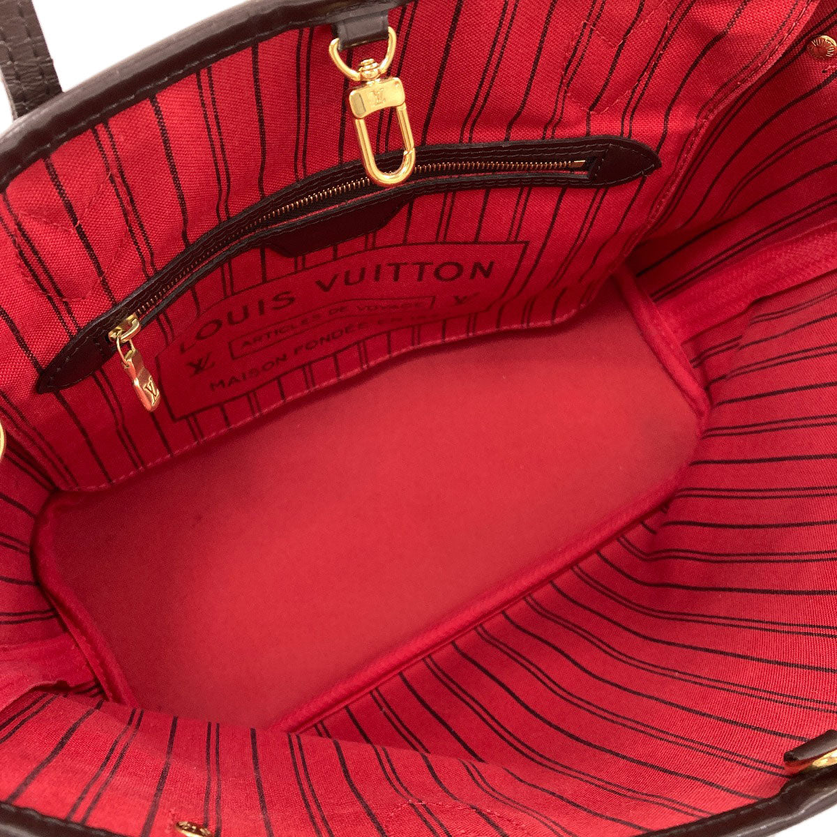 LOUIS VUITTON N41359 Never full PM Handbag Damier canvas Ladies [Used]