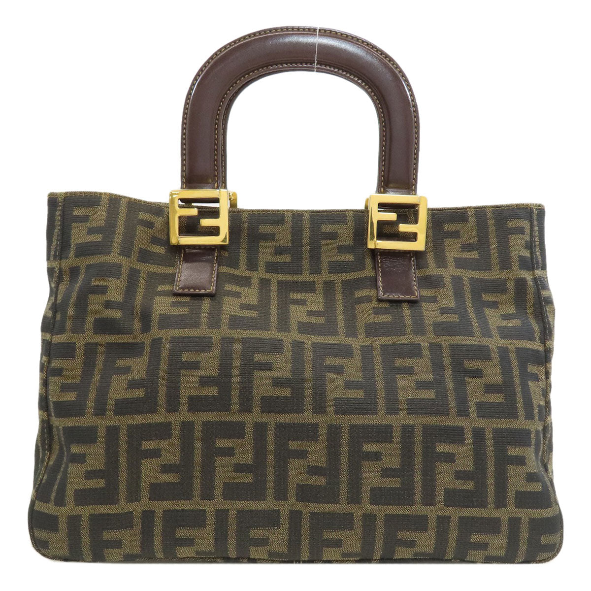 FENDI Zucca pattern Handbag Canvas Ladies [Used]