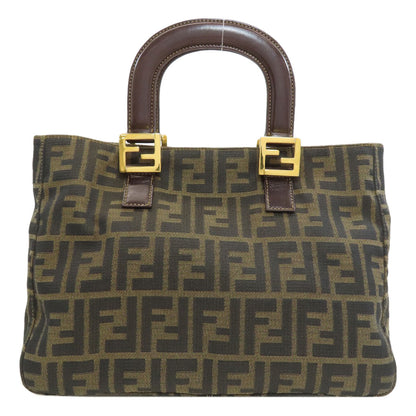 FENDI Zucca pattern Handbag Canvas Ladies [Used]