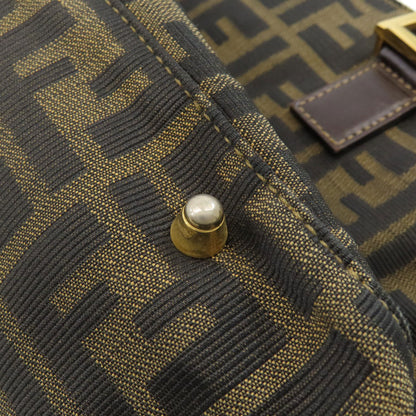 FENDI Zucca pattern Handbag Canvas Ladies [Used]
