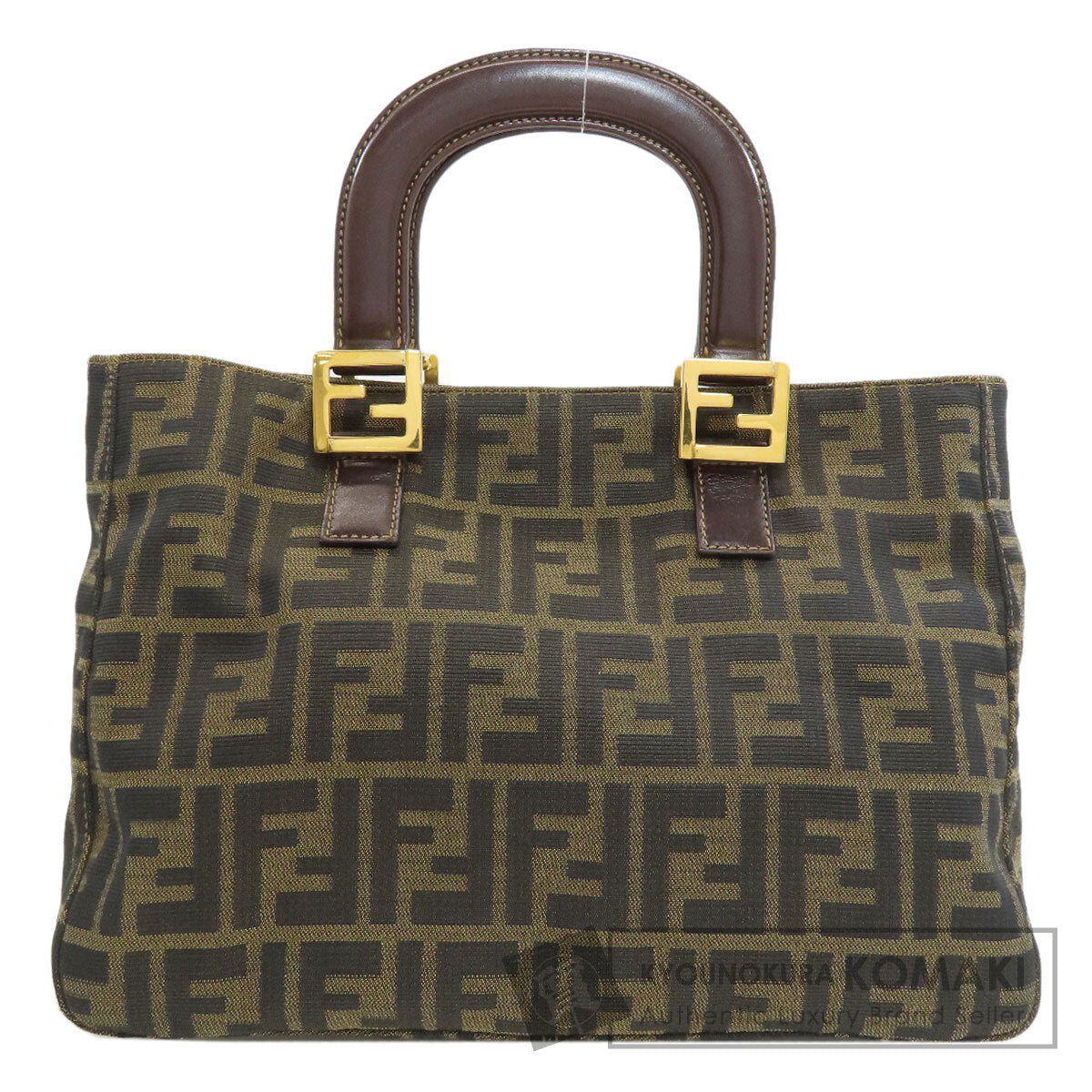 FENDI Zucca pattern Handbag Canvas Ladies [Used]