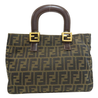 FENDI Zucca pattern Handbag Canvas Ladies [Used]