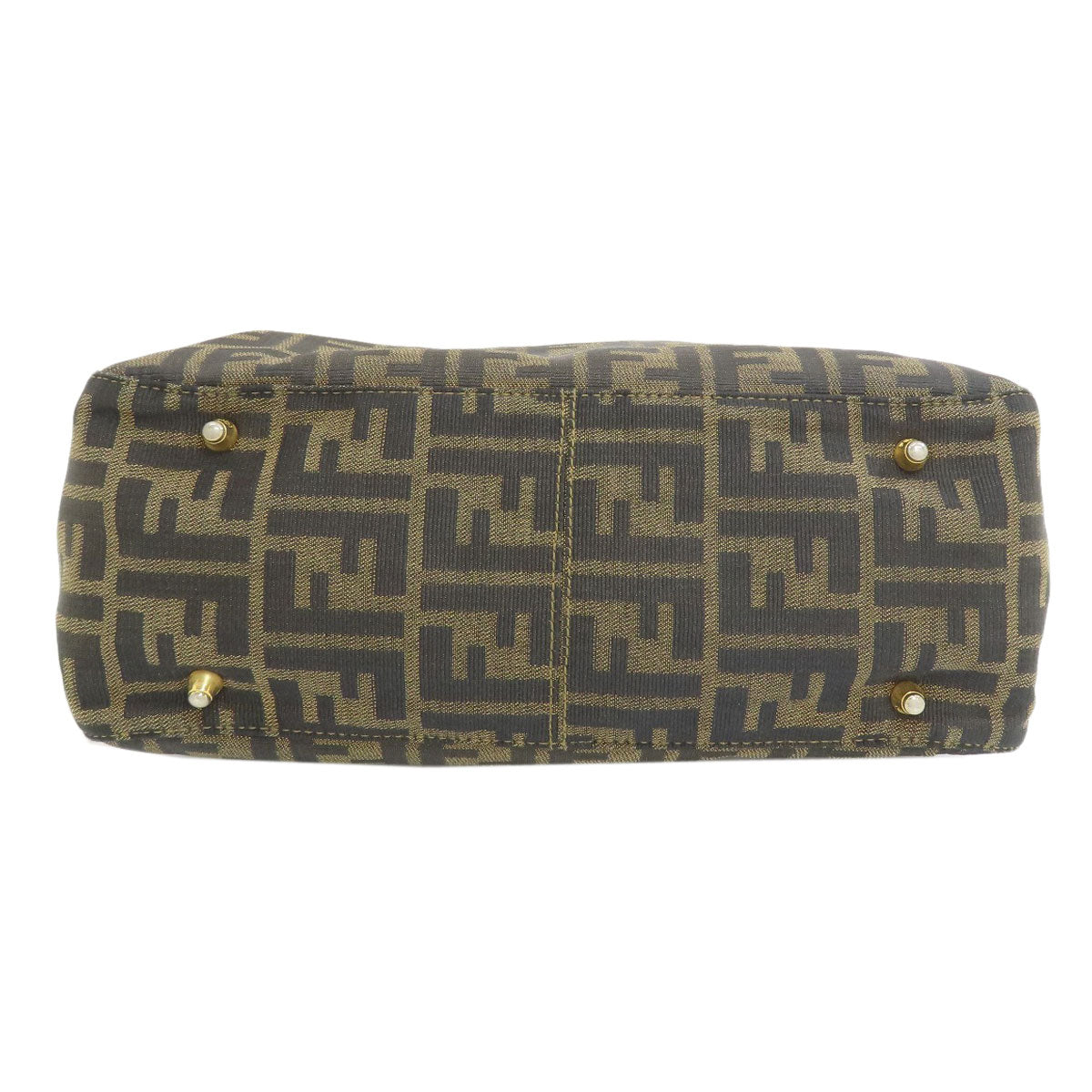 FENDI Zucca pattern Handbag Canvas Ladies [Used]