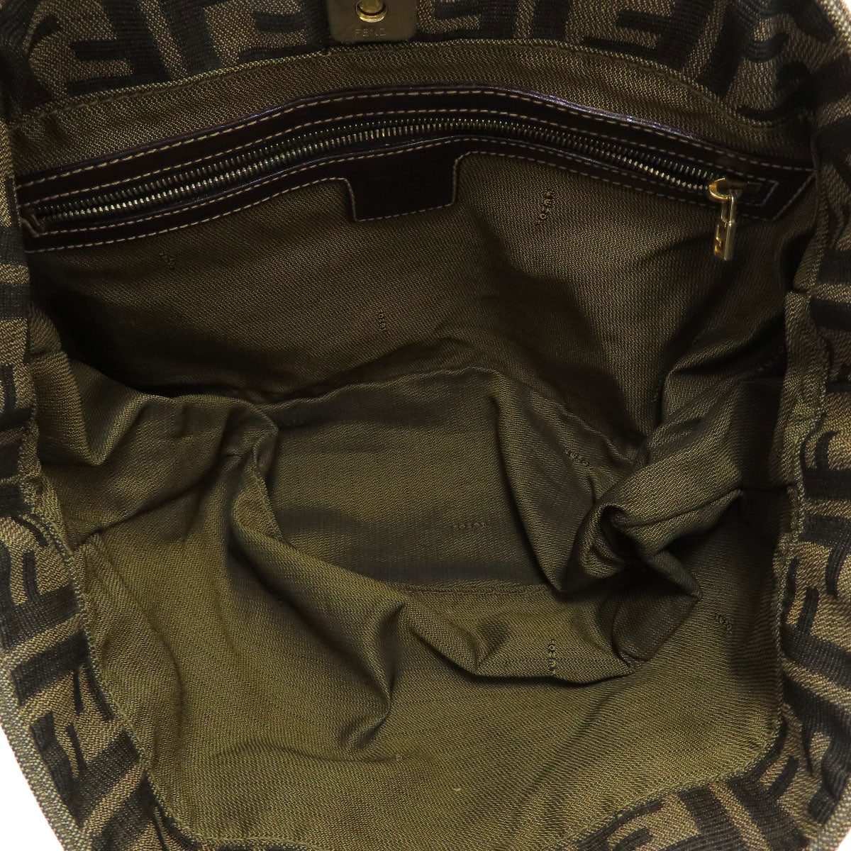 FENDI Zucca pattern Handbag Canvas Ladies [Used]