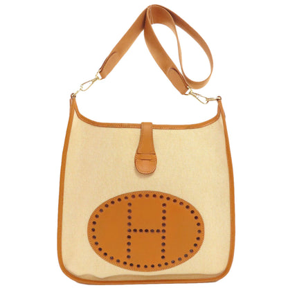 HERMES Evelyne1 GM GoldHardware Shoulder Bag Tower ash Ladies [Used]