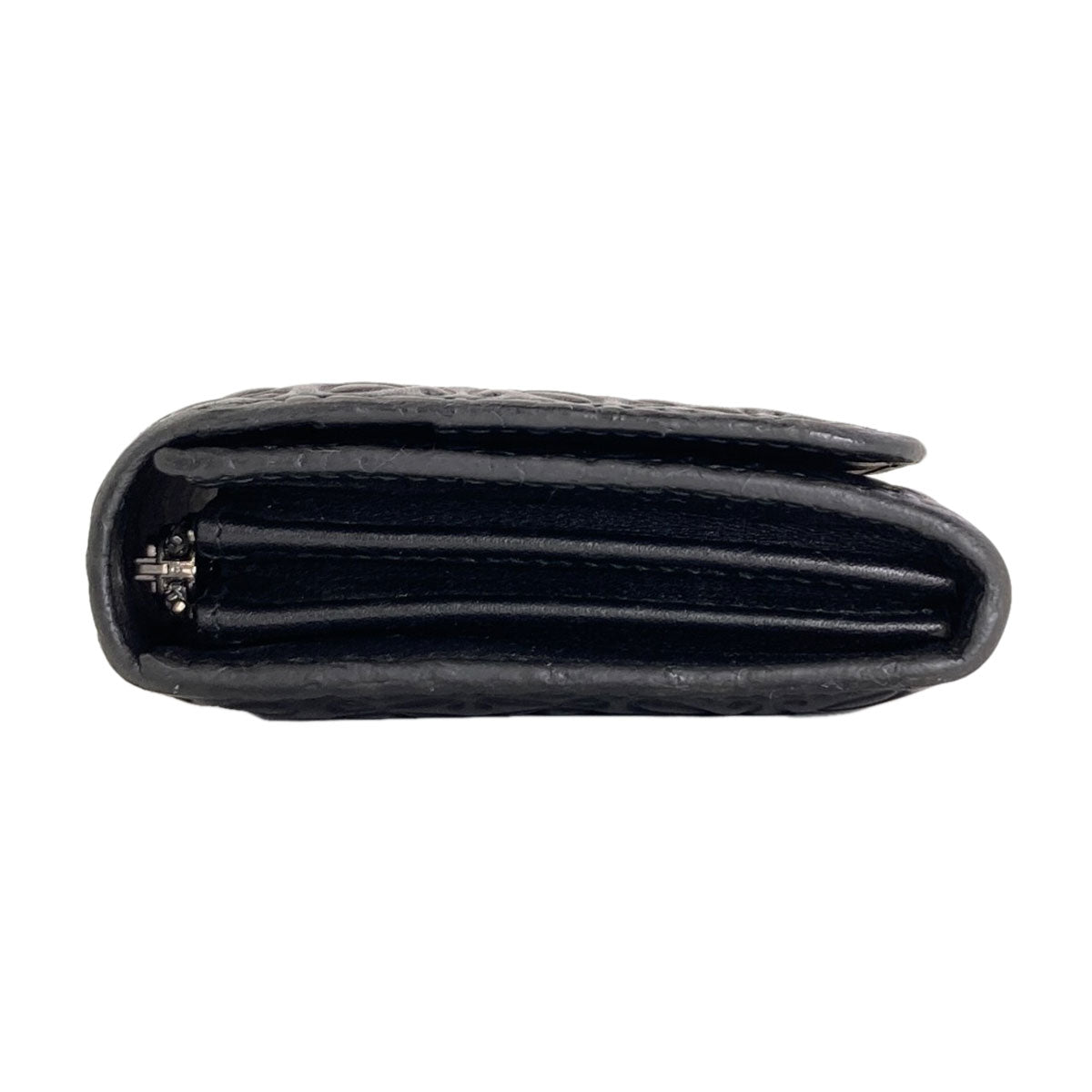 LOEWE Repeat anagram Long wallet (with coin pocket) Leather Ladies [Used]